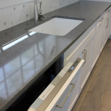 Custom Kitchen Cabinetry and Built-In China Cabinet