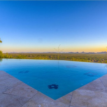 Mediterranean Villa - Cave Creek, Arizona - Night pictures