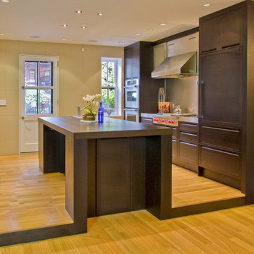 Boston Back Bay Brownstone Kitchen