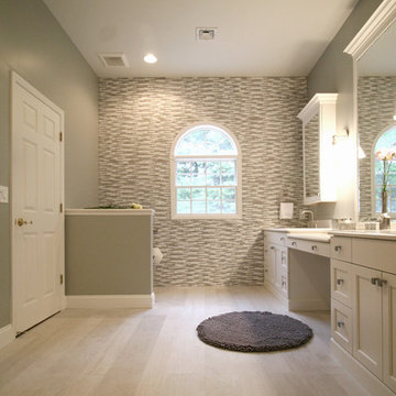 Barrier-free bathroom.