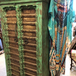 Moroccan Décor Antique Indian Furniture - Armoires And Wardrobes
