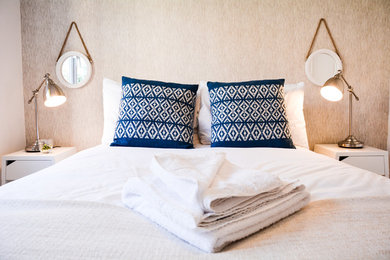 Trendy bedroom photo in Berkshire