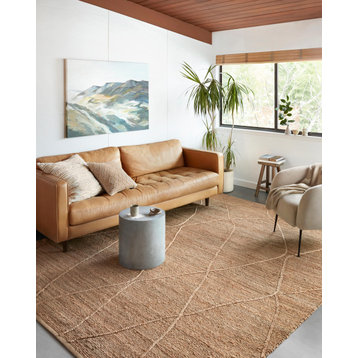 Loloi II Bodhi BOD05 Natural and Natural Area Rug, 2'6"x7'6"