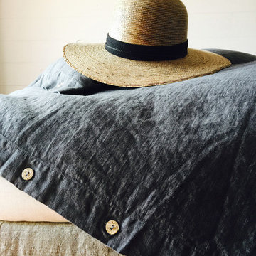 Rough Linen Bedding