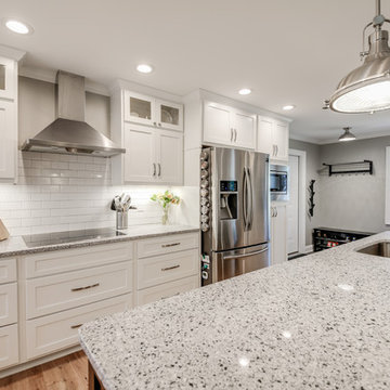 Cheat Lake: Living Room and Kitchen Renovation