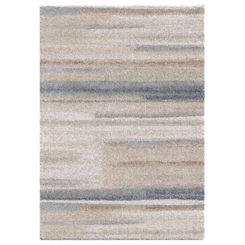 Palmetto Living Modern Motion - Muted Blue 5'3" X 7'6"