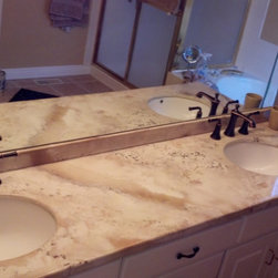 Concrete Countertop - Vanity Tops And Side Splashes