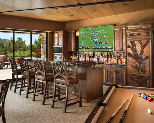 Southwestern Home Bar Design Ideas, Remodels & Photos  SaveEmail. Design Directives ...