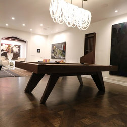 Trigon High End Custom Billiards Table - Game Tables