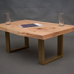 Live Edge Oak Coffee Tables - Coffee Tables