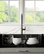 Karran QT-812 Top Mount 33" Single Bowl Quartz Sink, Black With Faucet