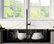 Karran QT-812 Top Mount 33" Single Bowl Quartz Sink, Black With Faucet