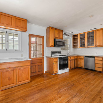 Before + Virtual Renovation — Kitchen & Interior Visioning