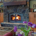 Craftsman fireplace surround