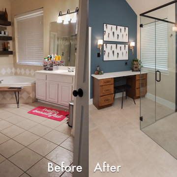 Blue Winged Teal - Master Bathroom
