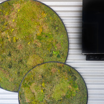 Green wall art