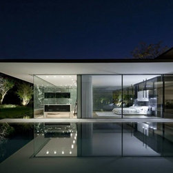 Modern Forest Villa - Windows And Doors