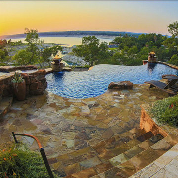 Texas Glass Tile Pool