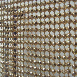 Faceted bead chain curtain - Interior Shutters