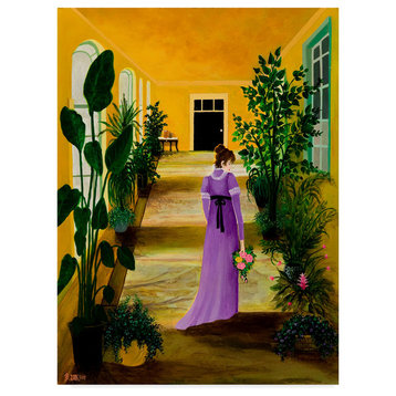 Bonnie B Cook 'The Sun Porch' Canvas Art