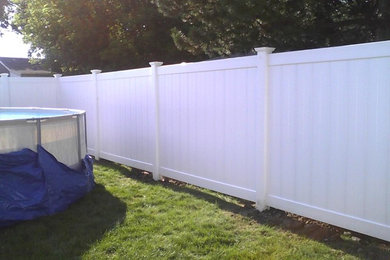 fence projects wood/ vinyl