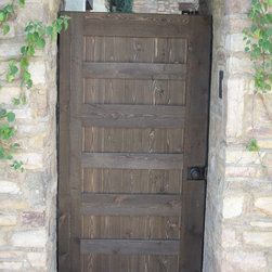 Courtyard & Pedestrain Gates - Home Fencing And Gates