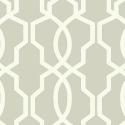 Contemporary Wallpaper by Lisa Aportela,ASID