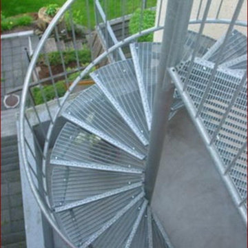Aussen-Spindeltreppen