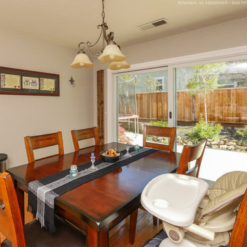 Delightful Dining Room with New Sliding Door - Renewal by Andersen Bay Area San