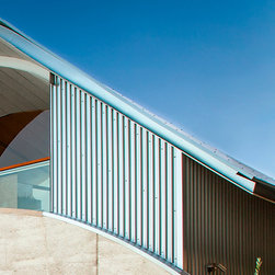 COLORBOND&reg; Metallic steel in the colour Axis&reg;, in Stramit Longspan&reg; - Building Materials
