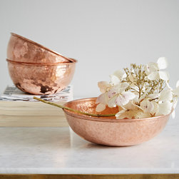 Hammered Copper Bowls - Decorative Bowls
