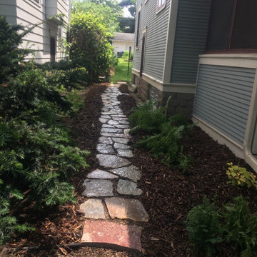 Chilton stone path