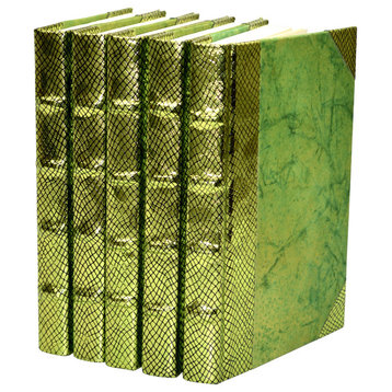Exotic Metallic Collect. Chartreuse, Set of 5