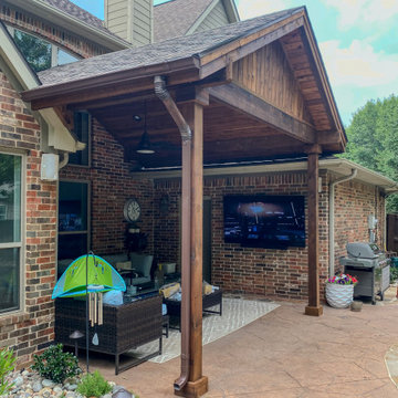 Luxury Pool-Side Retreat with Native Plantings | Allen, TX