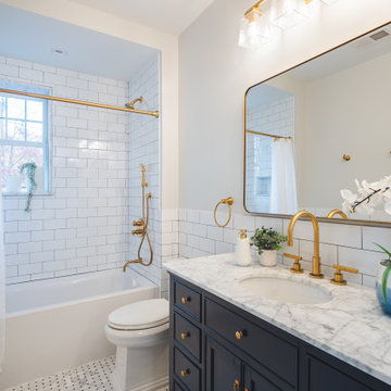 Washington, DC Mid-Century Modern 1922 American Four Square Remodel