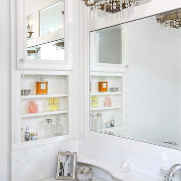 White on White Kitchen and Master Bath