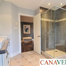Douche en verre sur mesure