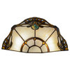 14.5W Shell with Jewels Wall Sconce