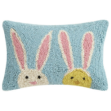 Bunny Duo Hook Pillow
