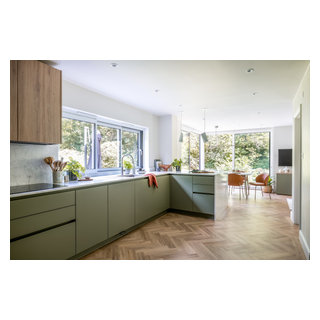 Kitchen dining room - Contemporary - Kitchen - Hertfordshire - by ...