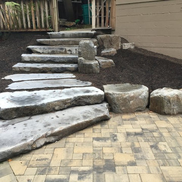 Squamish "Hospital Hill" deck & landscaping