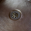 SinkSense 1.5" Grid Sink Drain in Aged Copper – No Overflow