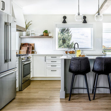 Modern Farm House Kitchen + Bath