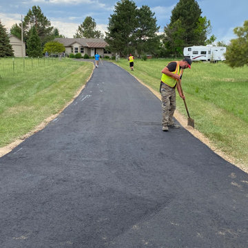 Asphalt installation
