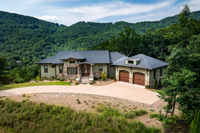 Example of a mountain style exterior home design in Other