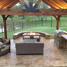 Concrete patios