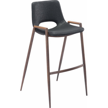 Harford Bar Chair (Set of 2) - Black
