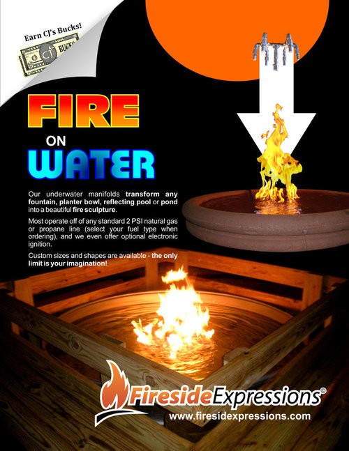Are These Firepit Fountain Combinations Warm Fire On Water Fountains More Info