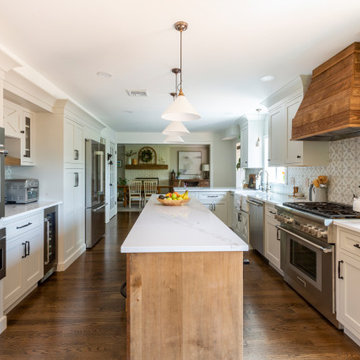 Warm Farmhouse Kitchen - Basking Ridge, NJ