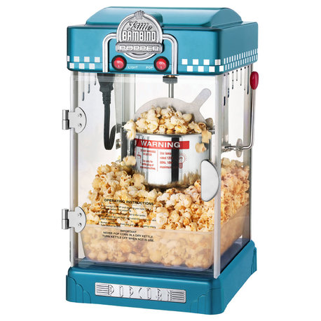 Little Bambino Countertop Popcorn Machine 2.5oz Kettle and Accessories